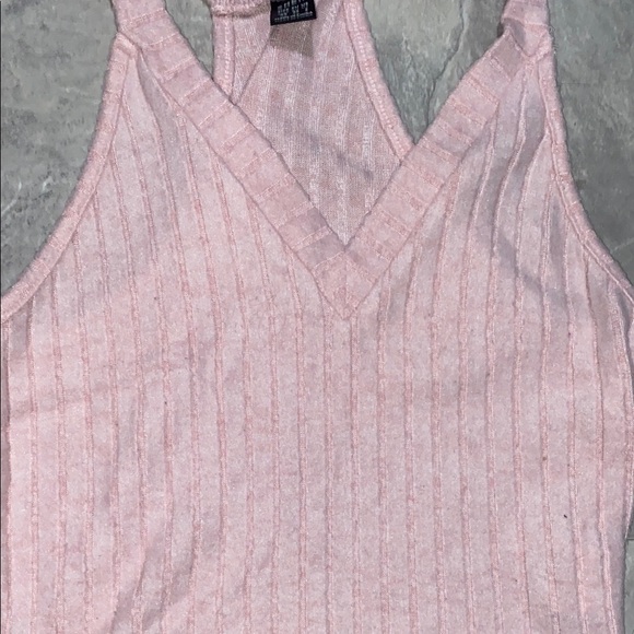 SHEIN Pink Graphic Ribbed Tank crop Top women Xs bundle - Picture 5 of 9